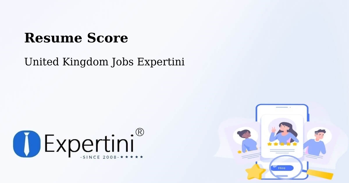 Resume Score & Job Description Match Tool – Upper Langwith - United Kingdom Jobs Expertini